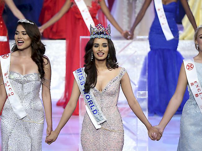 Die neue Miss World kommt aus Indien.