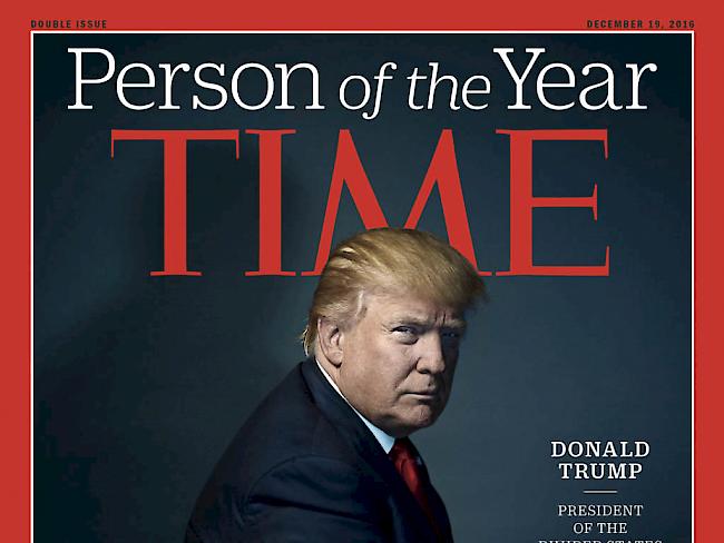 Das Time Magazine wählte Donald Trump 2016 zur "Persönlichkeit des Jahres". (Archivbild)