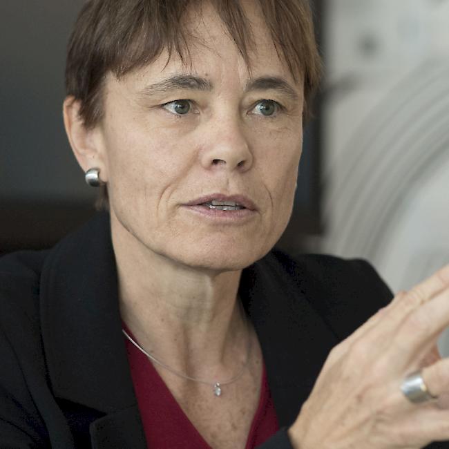 Corinne Schmidhauser, Stiftungspräsidentin von Antidoping Schweiz, spricht zum IOC-Urteil im Fall Russland