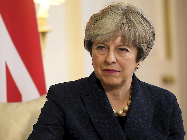 Muss eine Niederlage im Parlament hinnehmen: Die britische Regierungschefin Theresa May. (Archiv)