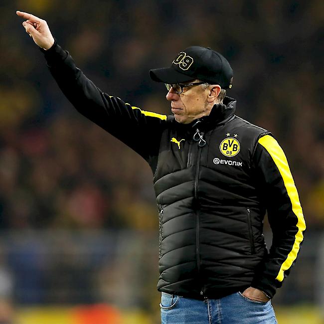 Peter Stöger erlebt mit Dortmund einen erfolgreichen Einstand