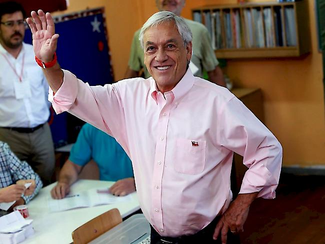 Gewinner der Stichwahl: Der konservative Unternehmer Sebastián Piñera wird in Chile die Nachfolge der sozialistischen Staatspräsidentin Michelle Bachelet antreten.