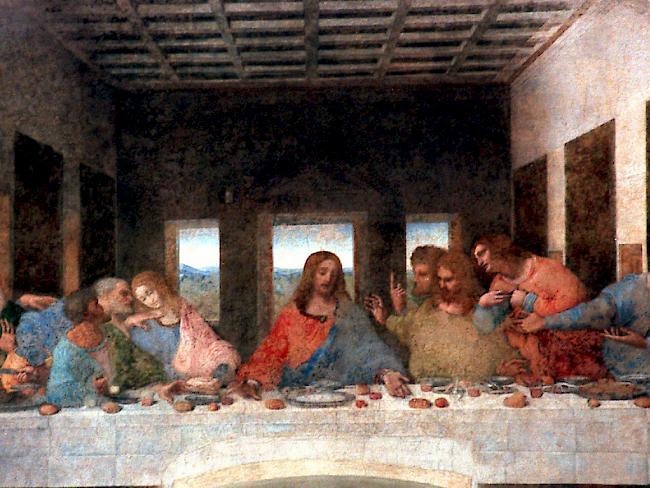 Zum Schutz von Leonardo da Vincis "Letztem Abendmahl" sollen die Trams in Mailand langsamer fahren. (Archivbild)