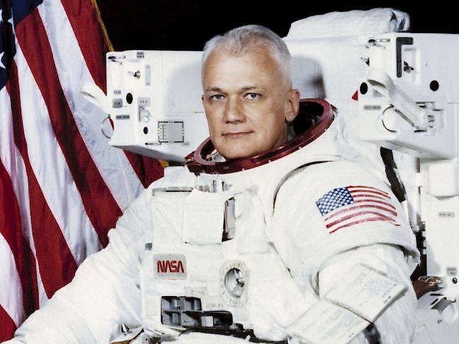 Der US-Astronaut Bruce McCandless ist tot. (Archivbild von 1982)