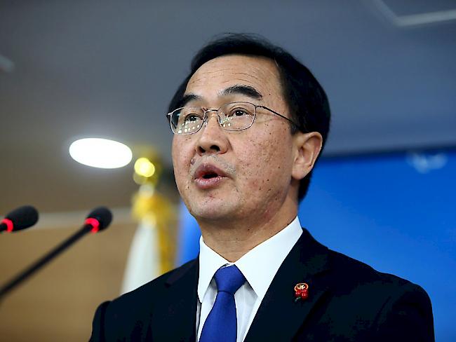 Der südkoreanische Vereinigungsminister schlägt Nordkorea Gespräche über eine mögliche Teilnahme an den Olympischen Spielen in Südkorea vor.