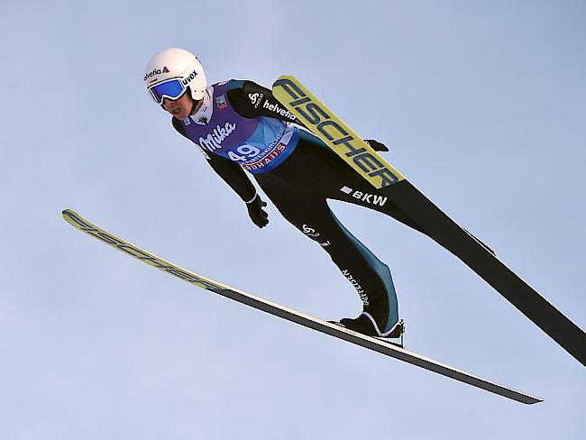 Simon Ammann meisterte die Qualifikationshürde in Innsbruck mühelos