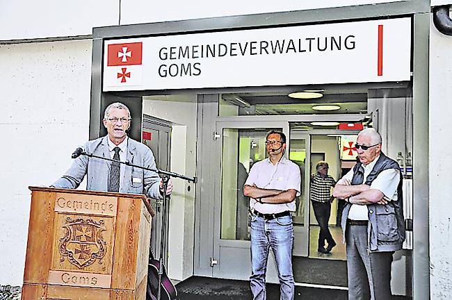 Gerhard Kiechler, Gemeinde Goms.
