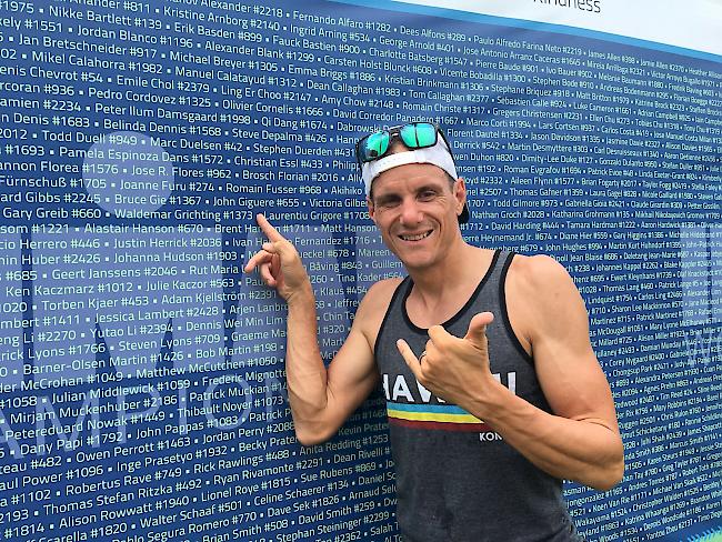 Waldemar Grichting erfüllte sich im vergangenen Jahr seinen Traum vom Ironman Hawaii.