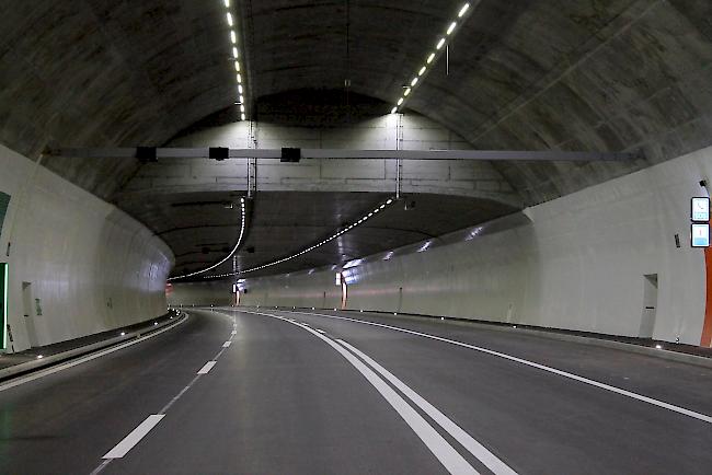 Praktisch fertig. Der Tunnel Eyholz wird nach Ostern für den Verkehr freigegeben.