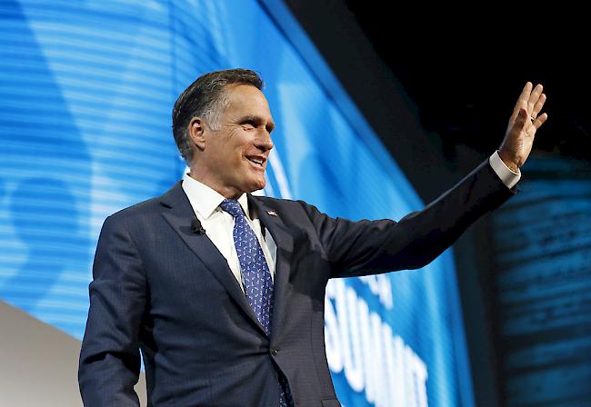 Mitt Romney kandidiert für den US-Senat. 