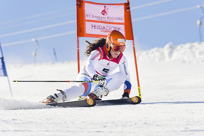 Bei Sportlern beliebt. Corina Brunner Studentin und Profi-Skifahrerin.