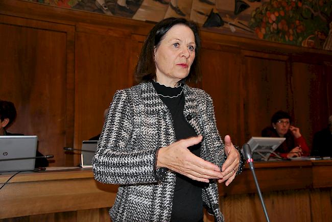 Staatsrätin Esther Waeber-Kalbermatten will das kulturelle Erbe des Kantons besser schützen. 