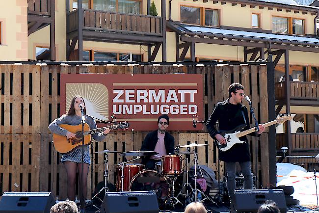 Violetta Zironi eröffnete am Freitag das Zermatt Unplugged.