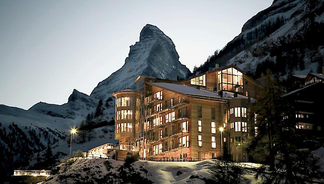 Das Hotel The Omnia in Zermatt...