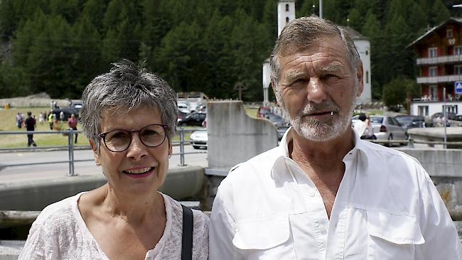 Eveline (63) und Moritz (69) Stoffel aus Raron.