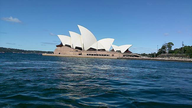 Das weltberühmte Opera House in Sidney