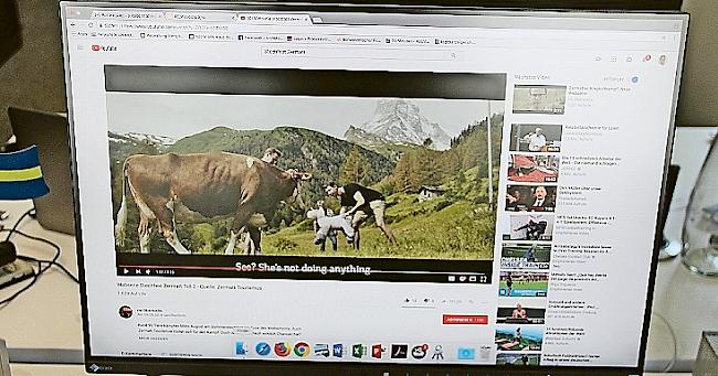 Zermatt Tourismus liess zum Stechfest unter dem Matterhorn einen Videoclip produzieren.