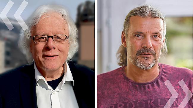 Peter Bodenmann und Oskar Freysinger zum Thema «Selbstbestimmung».