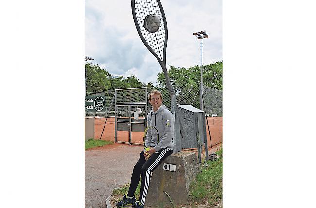Jacob Kahoun, Trainer der TEC Tennisschule. 