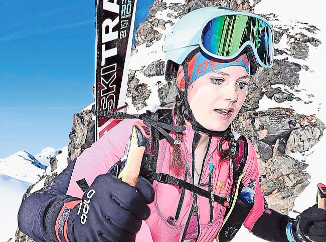Alessandra Schmid hat eine erfolgreiche Skialpinismus-Saison hinter sich.