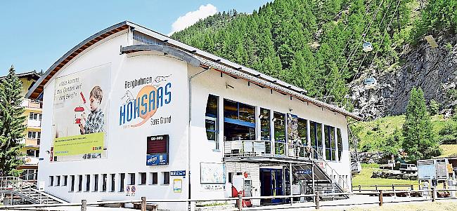 Das Tourismusbüro von Saas-Grund befindet sich ab nächstem Winter in der Talstation der Gondelbahn.