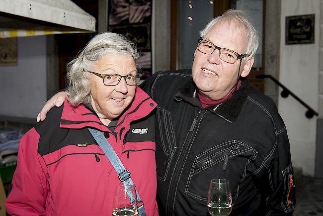 Monika (63) und Lukas (66) Fischer, Fiesch.