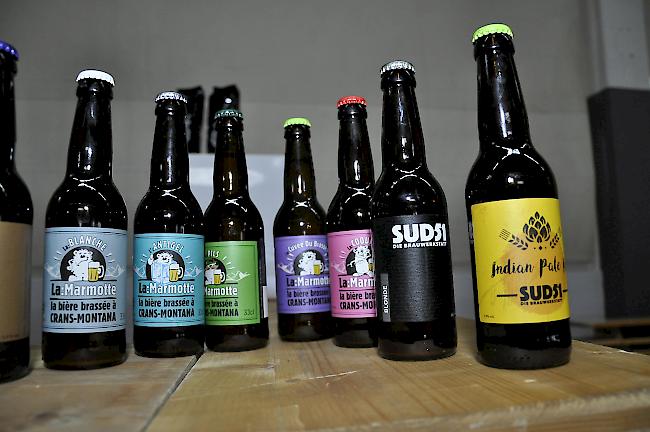 Biere hüben wie drüben: Hier eine Auswahl der Brauereien Sud 51 und La Marmotte.