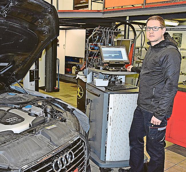 Patrik Nagy: «Die Lehre zum Automobil-Mechatroniker ist eine sehr breit gefächerte Ausbildung.»