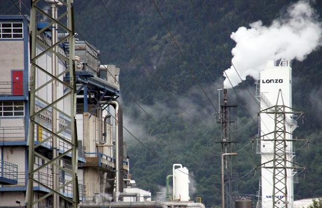 Lonza-Werke in Visp
