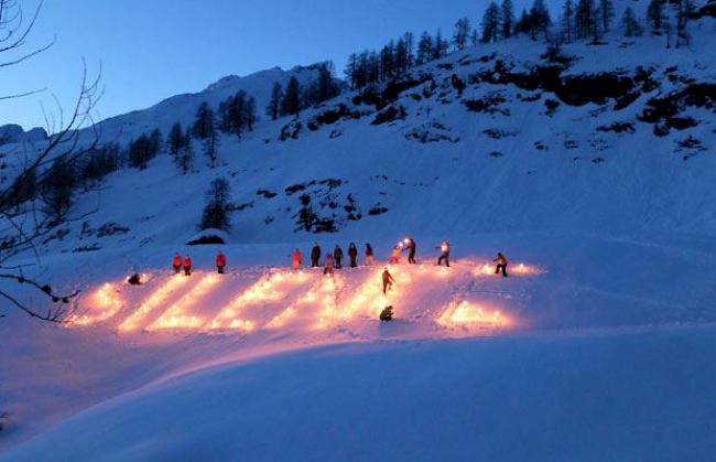 Der «Marche pour le Silence» in Blatten im Lötschental