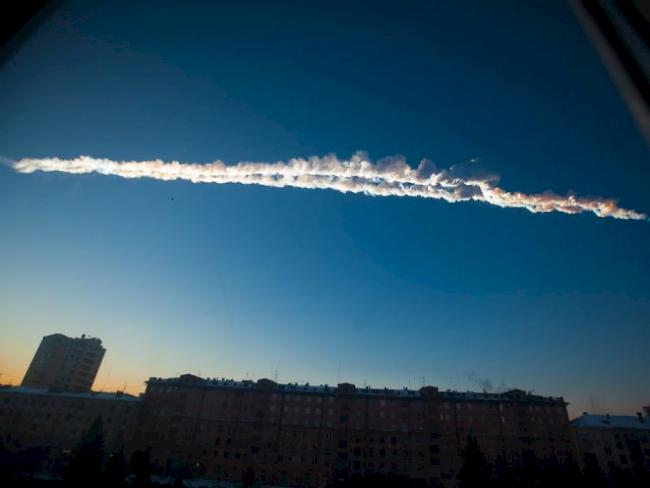 Ein anderes Kaliber: Meteor im russischen Tscheljabinsk (Archiv)