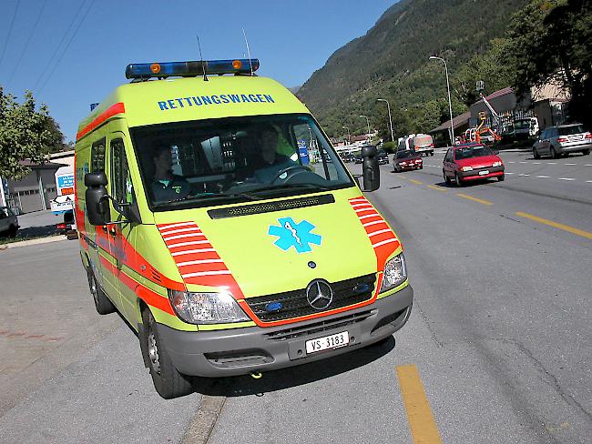 Der Kanton Wallis hat die Ambulanzdienste neu organisiert.