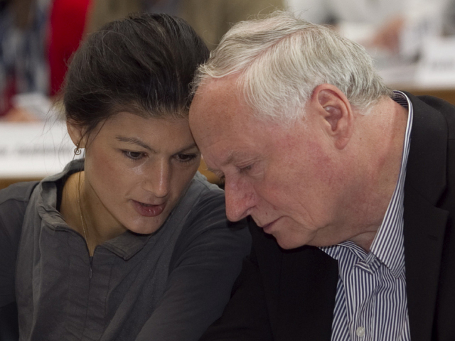 Oskar Lafontaine und Sahra Wagenknecht haben geheiratet ...