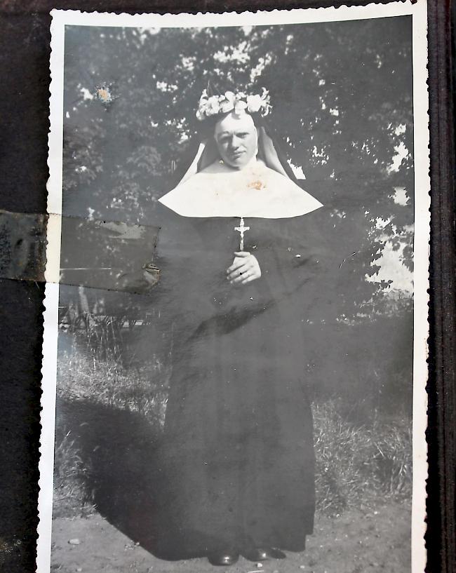 Klosterleben: Schwester Marie Françoise anlässlich ihrer Profess.