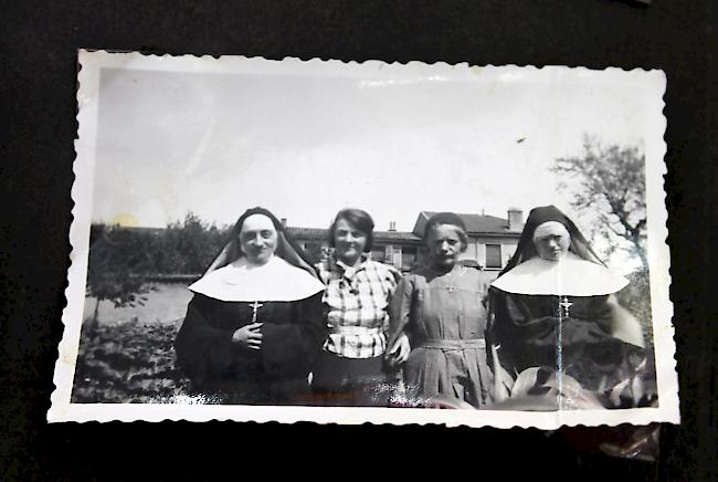 Schwester Marie Françoise (rechts im Bild) im Kloster in Lyon.