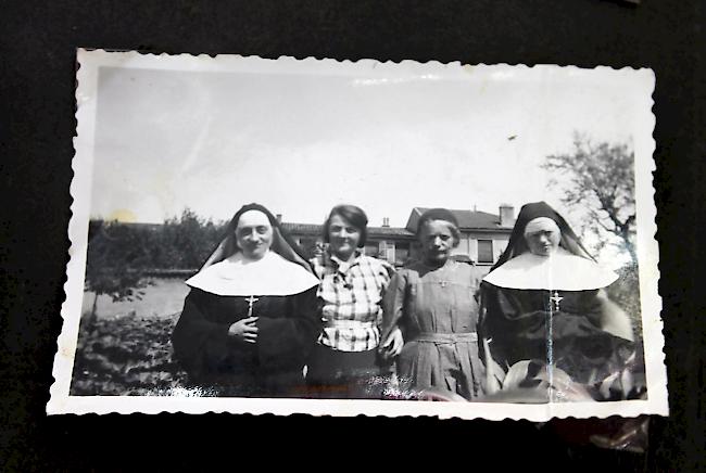 Schwester Marie Françoise (rechts im Bild) im Kloster in Lyon. 