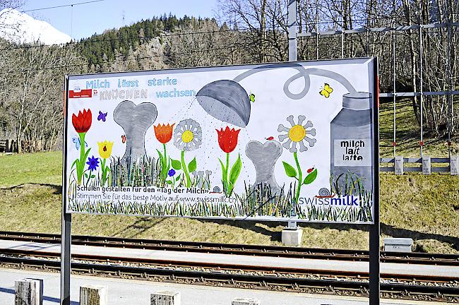 Plakat OS Fiesch Schule