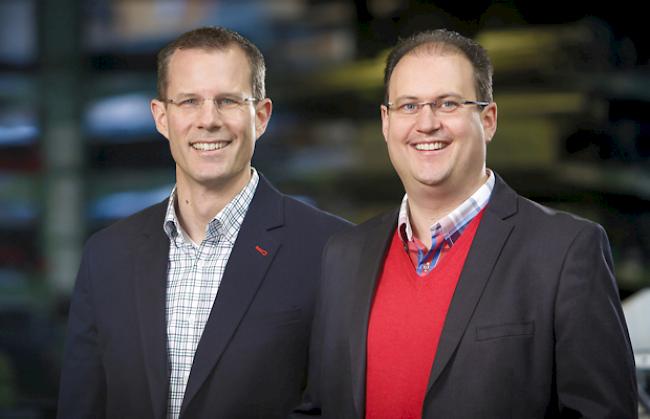 Führung neu aufgeteilt: Mathias Sulzer und Sandro Werlen.