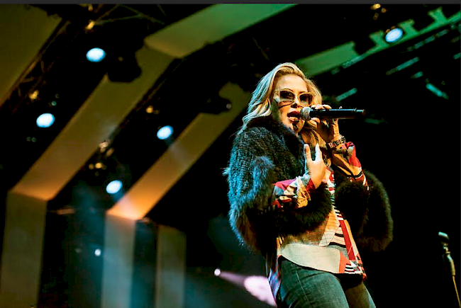 Anastacia in Zermatt