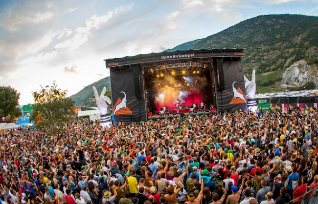 Zweites Bandpaket für das 30. Open Air Gampel bekannt (Archivbild).