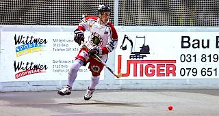 Sandro Heynen spielt f&uuml;r den SHC Belpa.