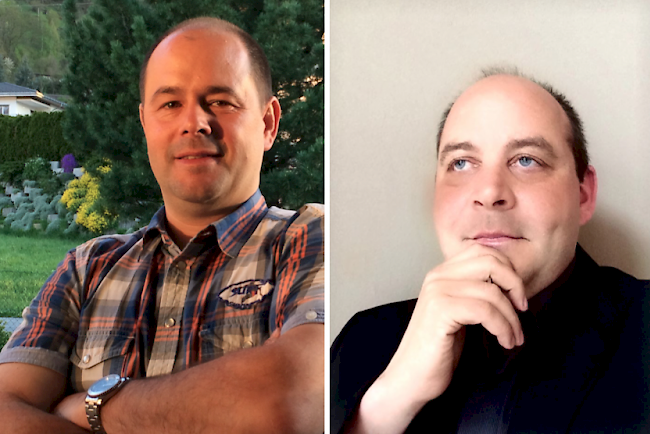 Helmut Bammatter (links) und Daniel Varonier (rechts).