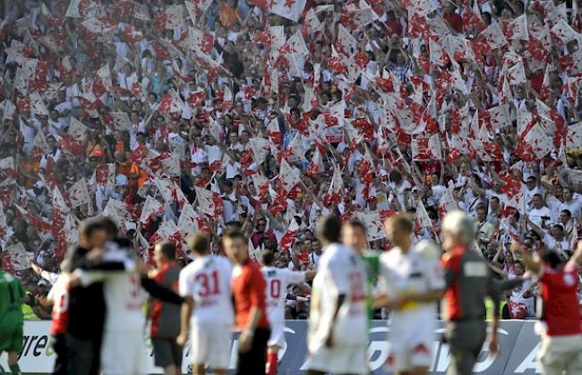 2011: Die Nummer 12 im St. Jakobs-Stadion in Basel. Sitten - Xamax 2:0.