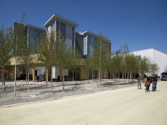 1. Mai: Die Expo Milano 2015 wird eröffnet. Hier: Der Schweizer Pavillon.