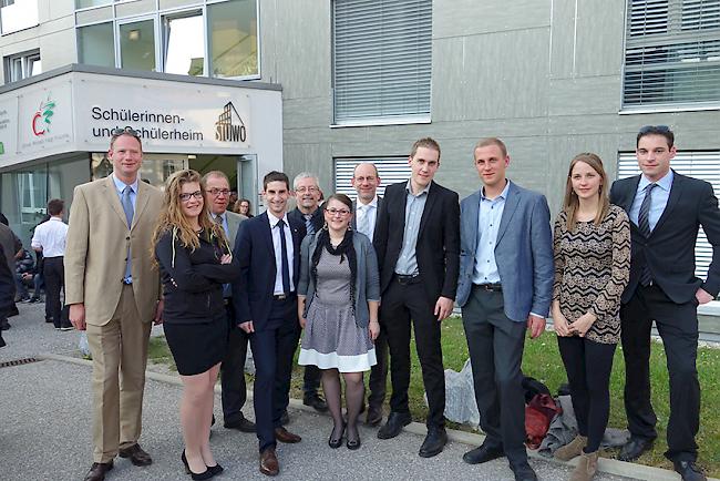 Foto der Schweizer Vertreter in Österreich, von links nach rechts : Yves Pottu, Emilie Gerbex, Raphaël Gaillard, Mathias Delaloye, Guy Bianco, Mélanie Besse, Christian Guyot, François Rogivue, Arnaud Duruz, Claudia Emmenegger und Lionel Widmer.