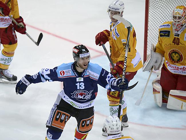 Patrick Obrist jubelt in Zukunft mit den Kloten Flyers