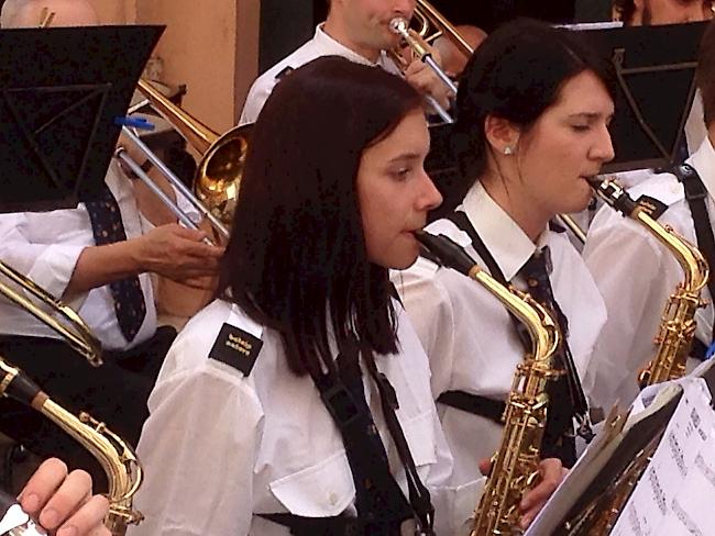 Saxophonistinnen der MG «Belalp».