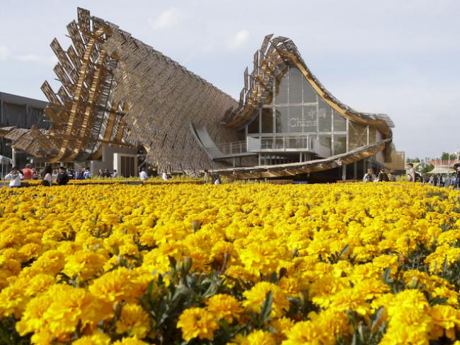 China-Pavillon an der Expo 2015 in Mailand