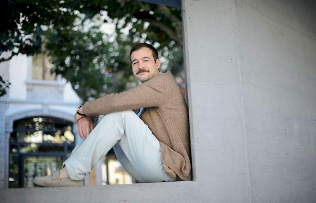 Der Künstler Valentin Carron.