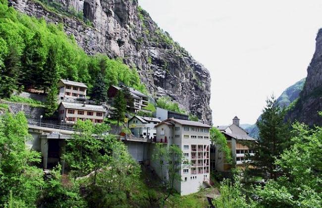 Gondo an der Grenze zu Italien